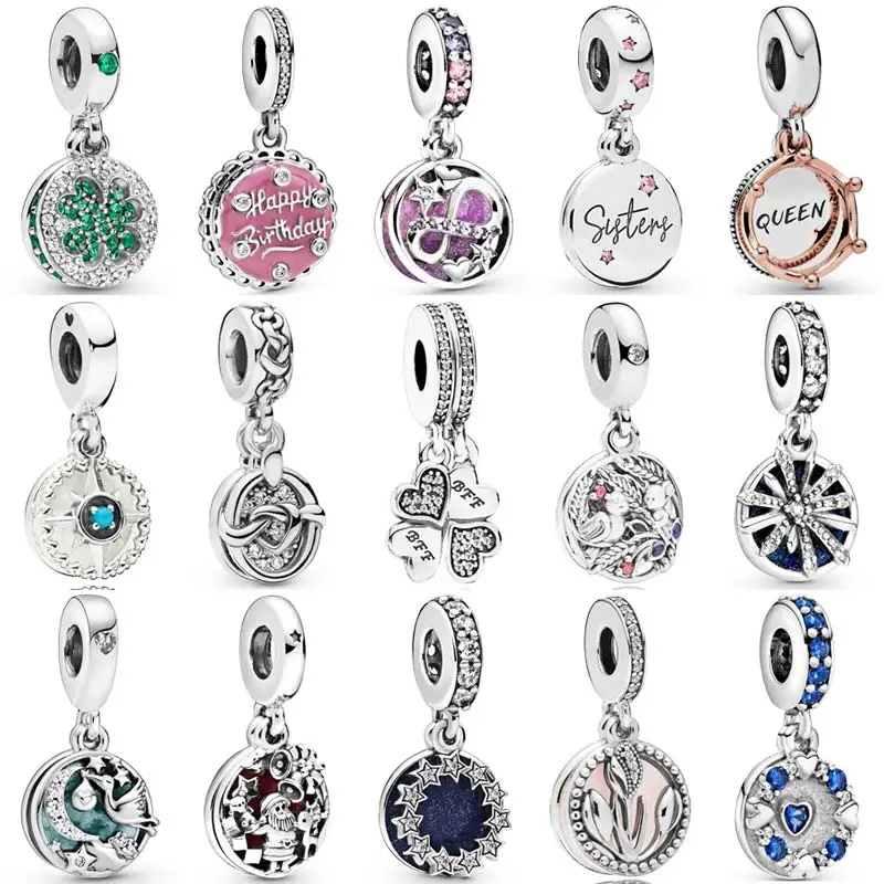 Birthday Cake Twinkling Stars Forever Sisters Crown Pendant Beads 925 Sterling Silver Charms Fit Fashion Bracelet Diy Jewelry
Birthday Cake Twinkling Stars Forever Sisters Crown Pendant Beads 925 Sterling Silver Charms Fit Fashion Bracelet Diy Jewelry