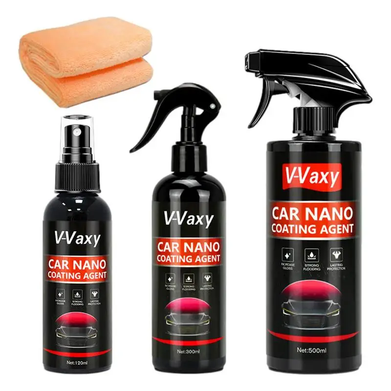 500ml/120ml/300ml Car Nano Coating Agent with Towel automobile Hydrophobic Liquid Polymer spray Anti Rain Ceramic Coating agent
500ml/120ml/300ml Car Nano Coating Agent with Towel automobile Hydrophobic Liquid Polymer spray Anti Rain Ceramic Coating agent