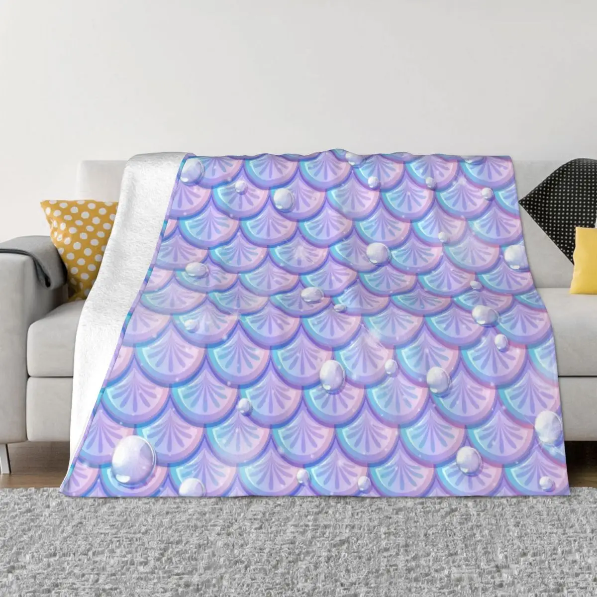 Pearlescent Mermaid Scales Seamless Blanket 3D Printed Soft Flannel Fleece Warm Throw Blankets for Office Bedding Couch Quilt
Pearlescent Mermaid Scales Seamless Blanket 3D Printed Soft Flannel Fleece Warm Throw Blankets for Office Bedding Couch Quilt