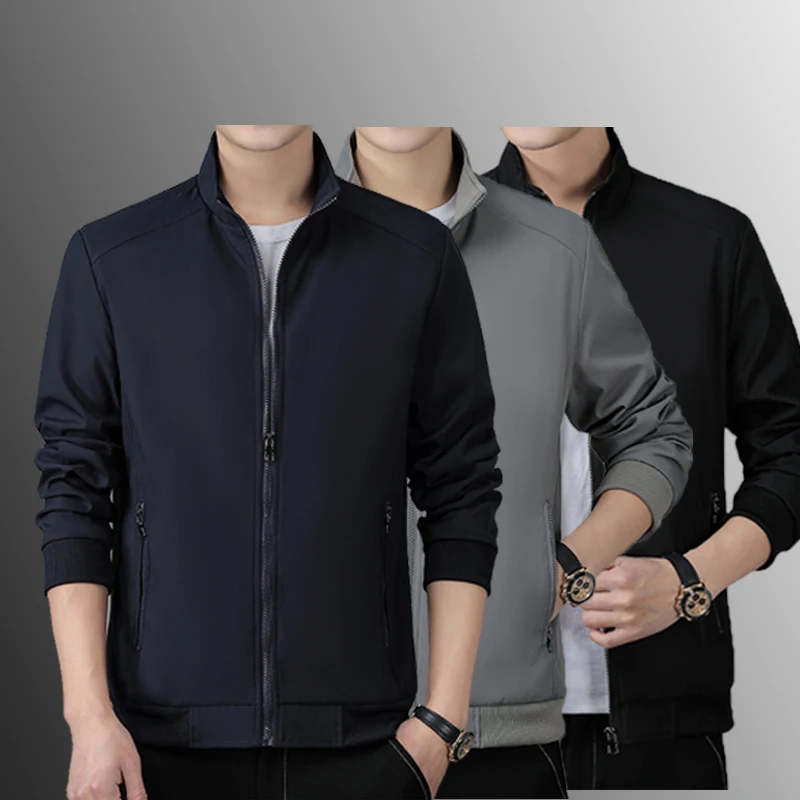 

2024 Thin Jacket For Man New Brand Casual Fashion Designer Fashion Casual Men Windbreaker Male Coat Autumn Mens Clothes