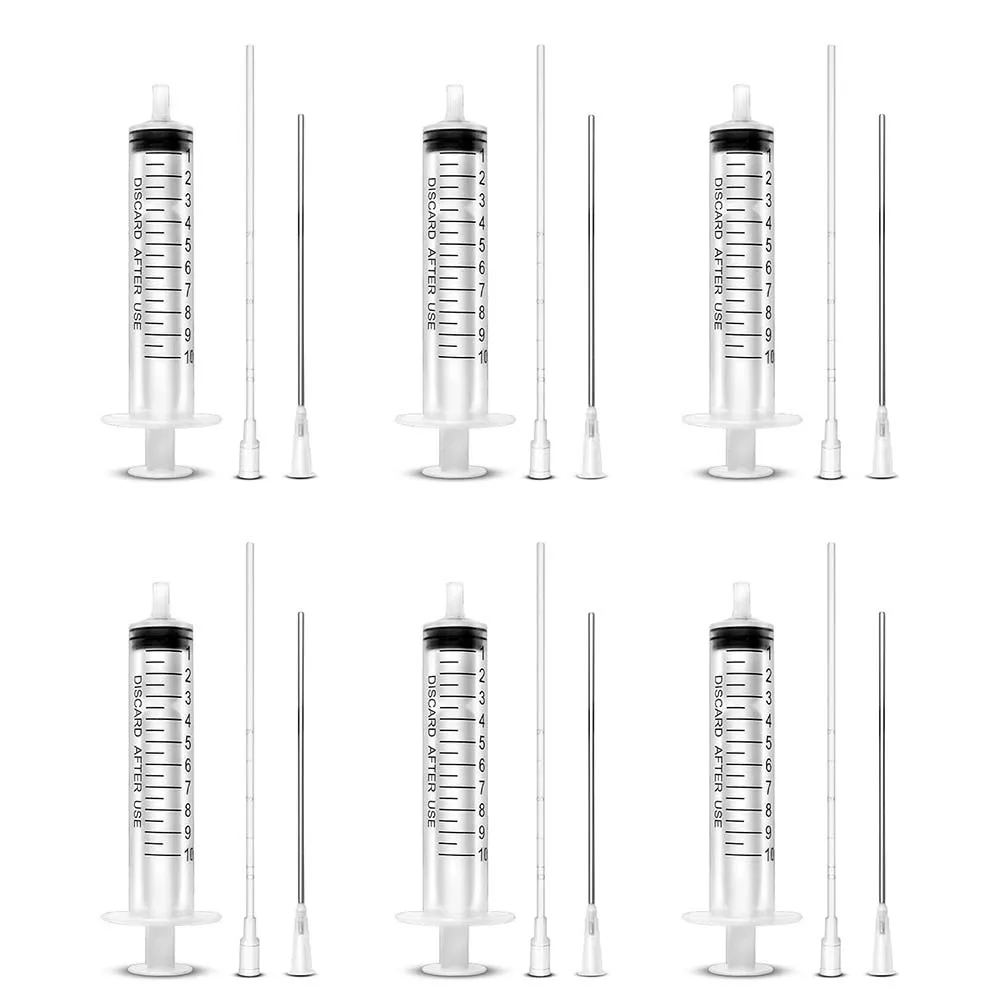 10ml Ink Syringe with 16G Blunt Needle Tip Soft Plastic Tube for Glue Application,Pet Food Feeding,Refilling Ink Cartridges,CISS
10ml Ink Syringe with 16G Blunt Needle Tip Soft Plastic Tube for Glue Application,Pet Food Feeding,Refilling Ink Cartridges,CISS