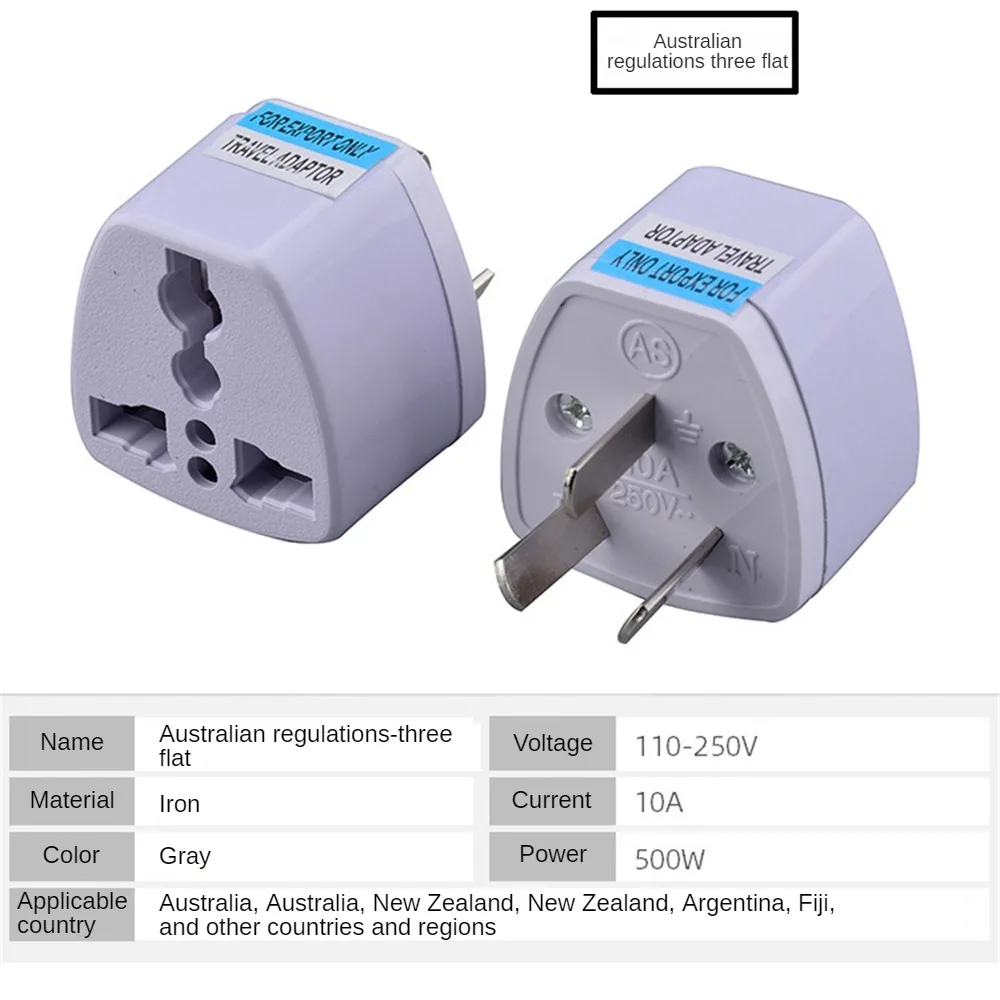 

Charger Preservative Portable Excellent Material Multi Plug Universal Multiple Styles Socket Accessories Adapter Travel Charger