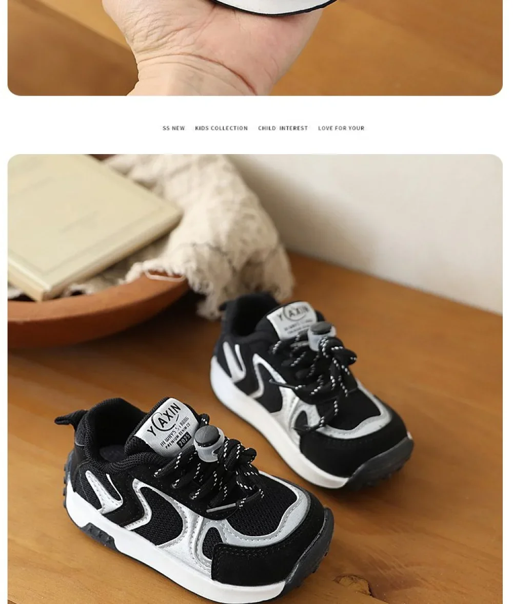 أحذية رياضية عصرية للأطفال 2026 من الجلد الصناعي، أحذية رياضية مريحة ومضادة للانزلاق للأولاد والبنات أحذية رياضية عصرية للأطفال 2026 من الجلد الصناعي، أحذية رياضية مريحة ومضادة للانزلاق للأولاد والبنات