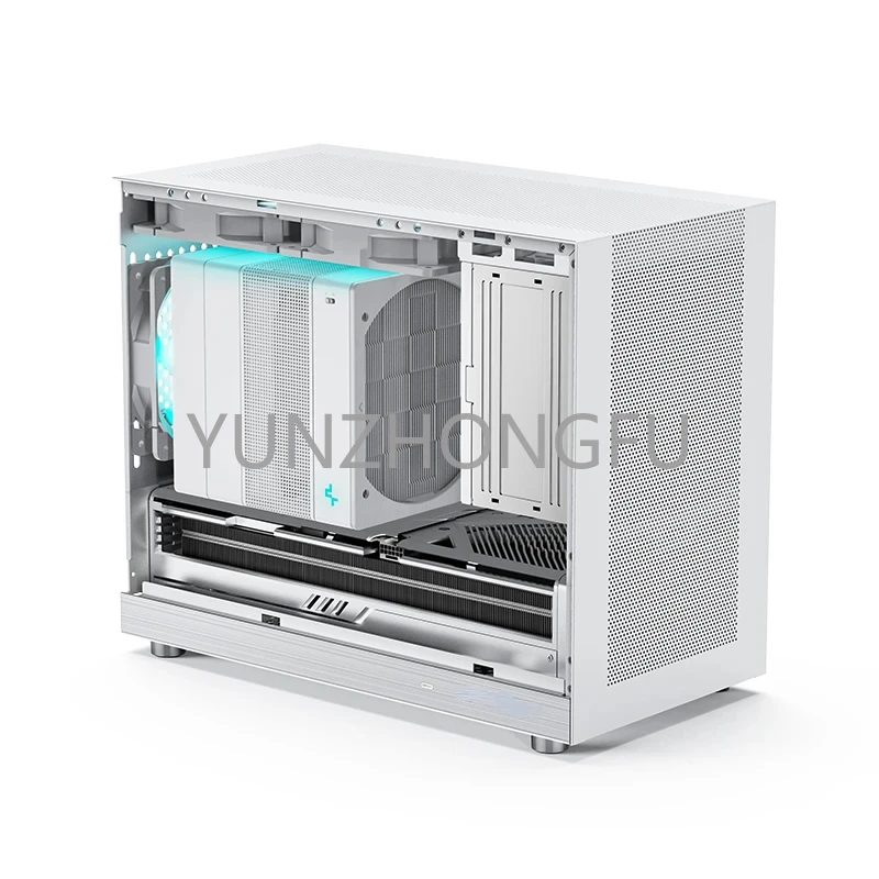 

portable MATX motherboard MESH side board TYPEC supports 240 water-cooled main box 2024NEW Flash scale G400 chassis