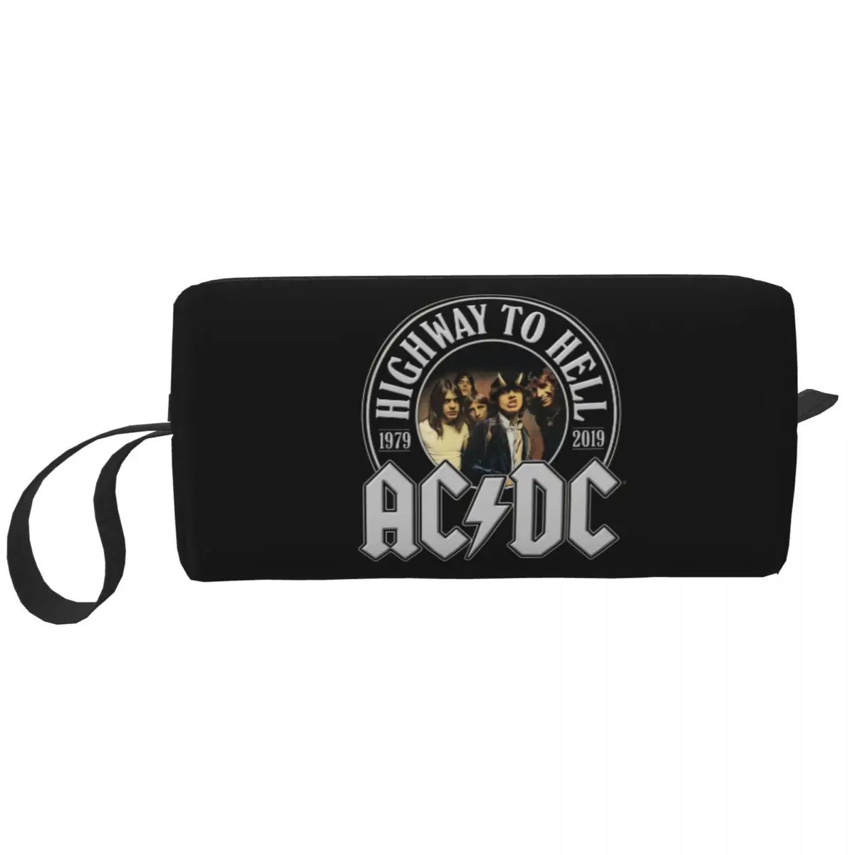 Custom Vintage Rock AC DC Toiletry Bag Women Heavy Metal Music Band Cosmetic Makeup Organizer Lady Beauty Storage Dopp Kit Box
Custom Vintage Rock AC DC Toiletry Bag Women Heavy Metal Music Band Cosmetic Makeup Organizer Lady Beauty Storage Dopp Kit Box