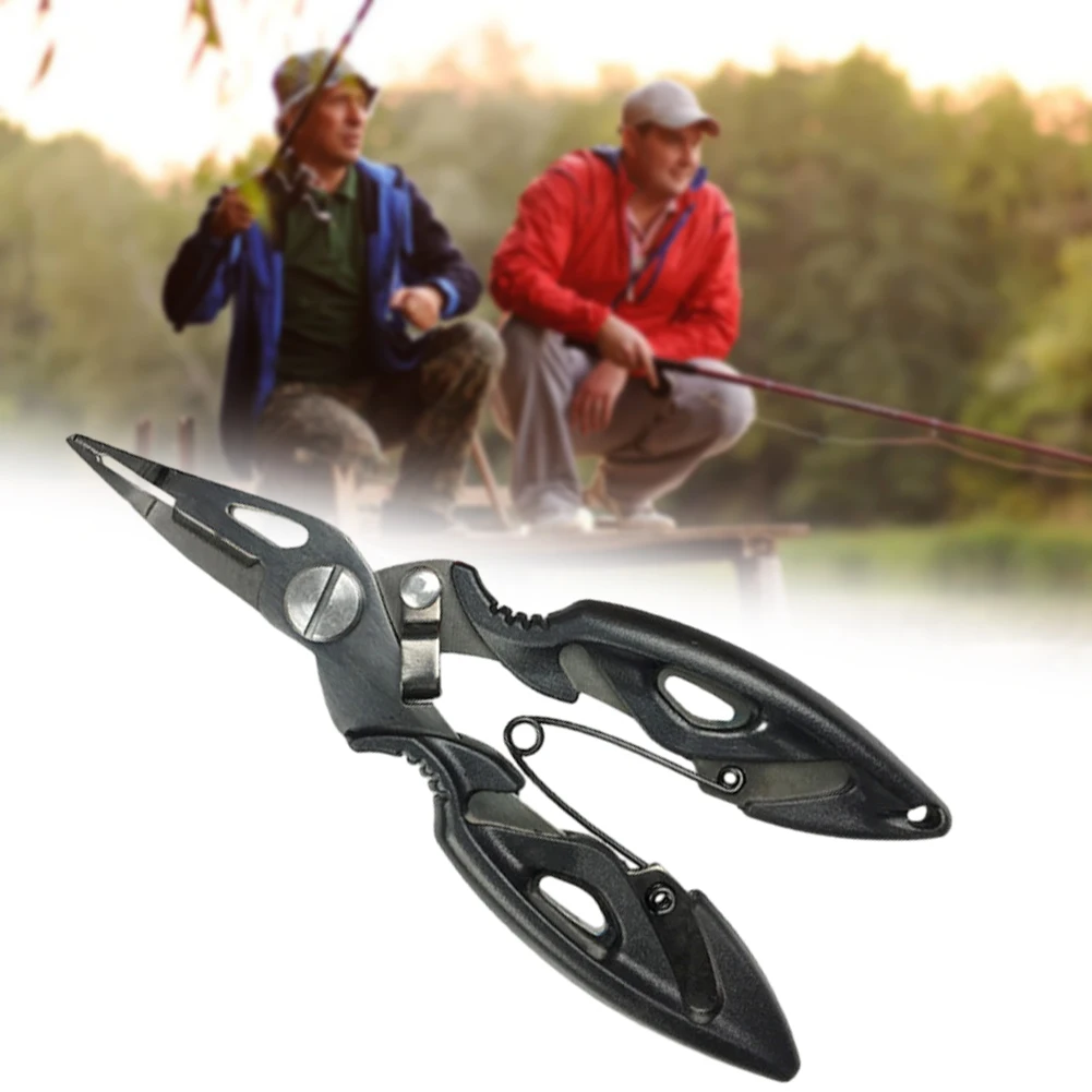 Stainless Steel Titanium Coated Black Lure Pliers Practical Heavy Duty Fish Control Device Fishing Equipment
Stainless Steel Titanium Coated Black Lure Pliers Practical Heavy Duty Fish Control Device Fishing Equipment