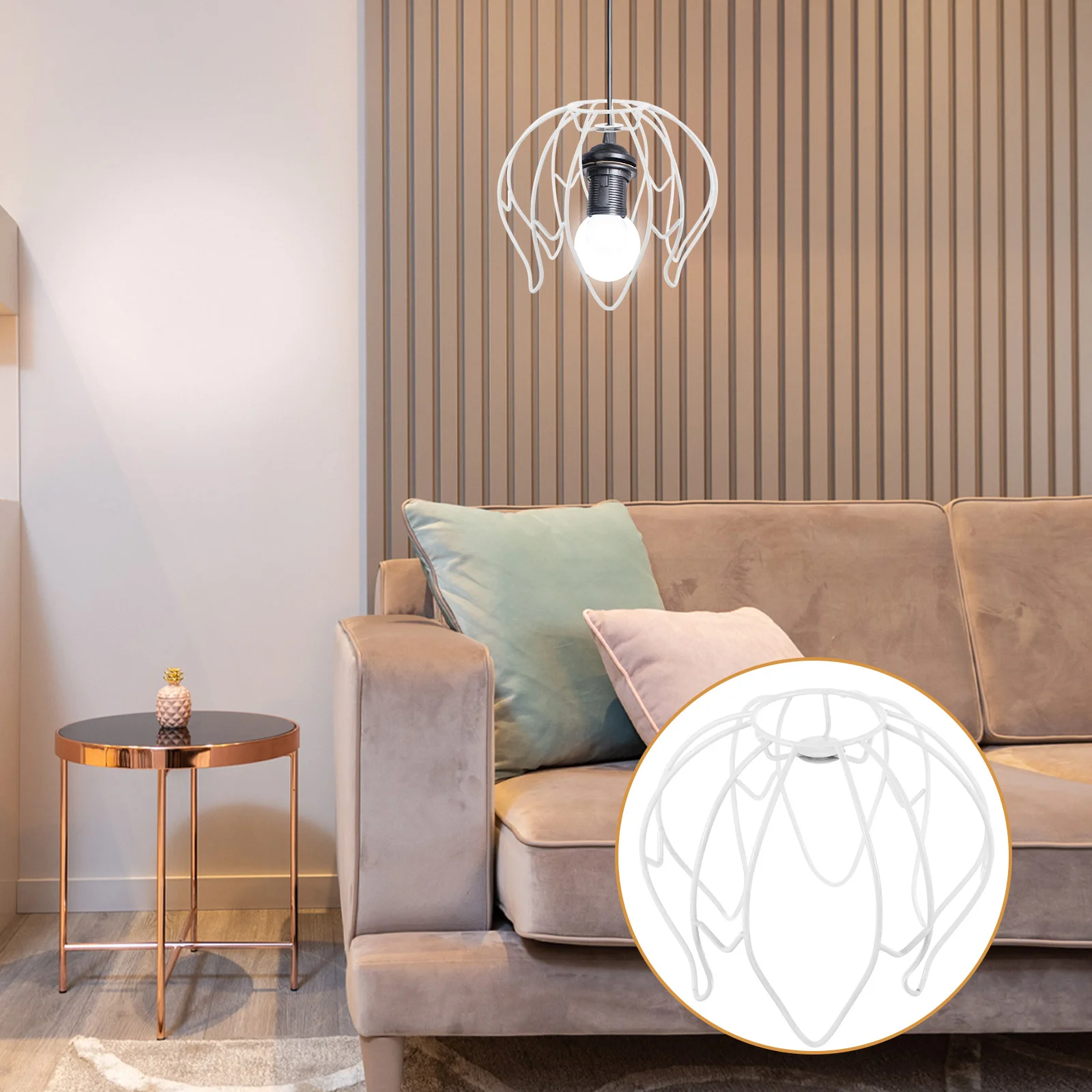 Lamp Shade Frame Vintage Bulb Guard Iron Wire Lampshade Frame DIY Lamp Shade Frame Supply
Lamp Shade Frame Vintage Bulb Guard Iron Wire Lampshade Frame DIY Lamp Shade Frame Supply