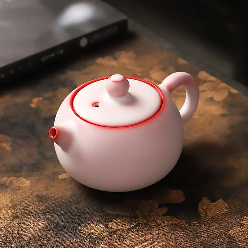 

200 мл женский пудровый розовый чайник Ретро Россия печь Xishi чайник бытовой чайник с ситечком китайский чайный набор аксессуары подарок