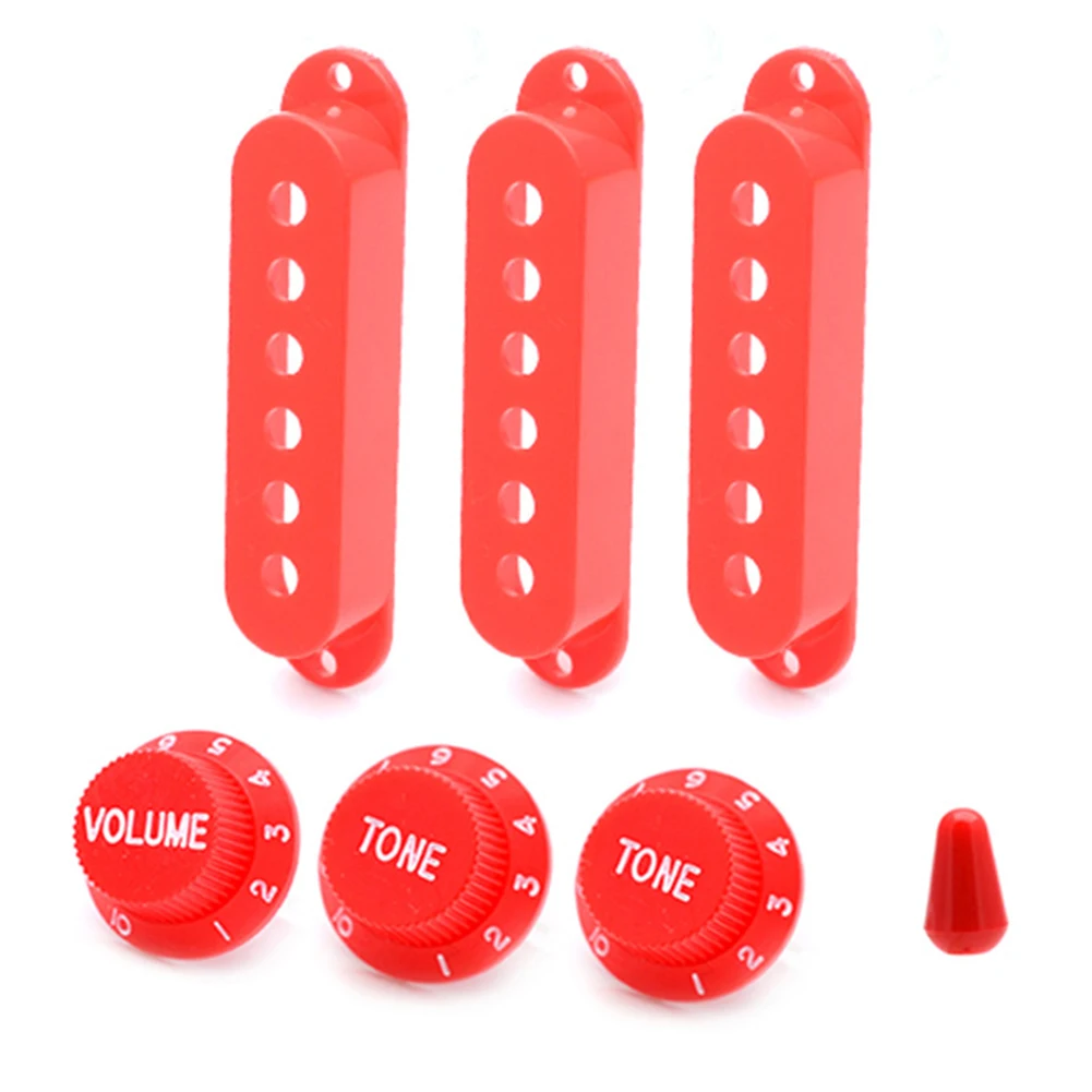 Musical Instruments Pickup Cover 48/50/52mm Pole Plastic ST Guitar Pickup Cover 2T1V Knob Guitars Basses Parts
Musical Instruments Pickup Cover 48/50/52mm Pole Plastic ST Guitar Pickup Cover 2T1V Knob Guitars Basses Parts