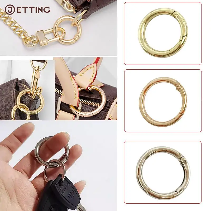 1PCS Spring Gate O Ring Openable Keyring Key Leather Bag Handbag Belt Strap Parts Pendant Buckle Snap Clasp Clip Trigger Hook
1PCS Spring Gate O Ring Openable Keyring Key Leather Bag Handbag Belt Strap Parts Pendant Buckle Snap Clasp Clip Trigger Hook