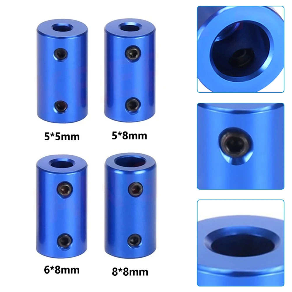 2 Pcs 3D-Printer Part Blue Stepper Motor Coupling Bore Aluminum 5mm 8mm Blue Flexible Shaft Coupler Screw Stepper Shaft Coupler
2 Pcs 3D-Printer Part Blue Stepper Motor Coupling Bore Aluminum 5mm 8mm Blue Flexible Shaft Coupler Screw Stepper Shaft Coupler