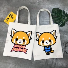 Aggretsuko Shopping Bag Recycle Bag Reusable Canvas Bag Tote Foldable Shopping Sac Canvas Tote Grocery Bag
Aggretsuko Shopping Bag Recycle Bag Reusable Canvas Bag Tote Foldable Shopping Sac Canvas Tote Grocery Bag