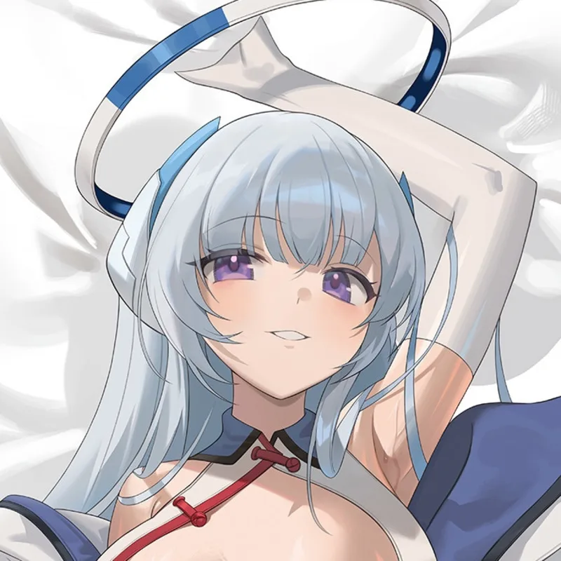 

Japanese Anime Blue Archive-Ushio Noa Sexy Dakimakura Cozy Cushion Pillow Cover Linen Gifts SS