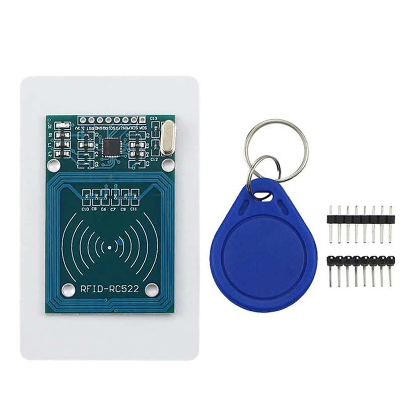 MFRC-522 RC522 радиочастотный модуль RFID IC, чувствительный модуль, простая установка, простота использования
MFRC-522 RC522 радиочастотный модуль RFID IC, чувствительный модуль, простая установка, простота использования