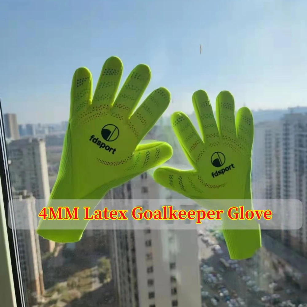 Professional 4mm Latex Goalkeeper Gloves Football Soccer Men Women Thick Gloves Football Futbol Futebol Match Goalie Gloves
Professional 4mm Latex Goalkeeper Gloves Football Soccer Men Women Thick Gloves Football Futbol Futebol Match Goalie Gloves