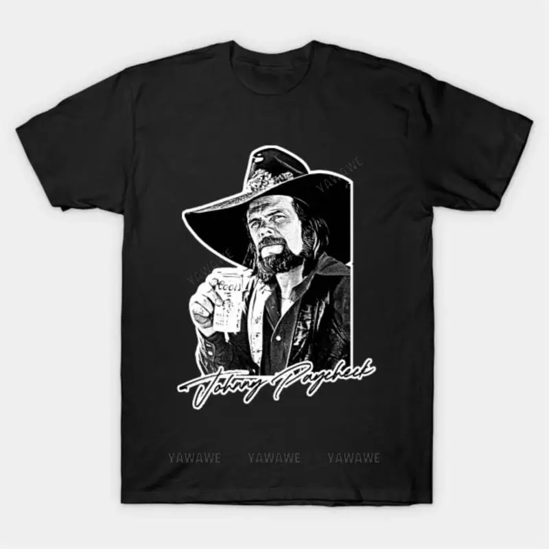 New fashion brand teeshirt cotton t-shirt Johnny Paycheck T Shirt male Oversized short sleeve black top unisex casual tee-shirt
New fashion brand teeshirt cotton t-shirt Johnny Paycheck T Shirt male Oversized short sleeve black top unisex casual tee-shirt