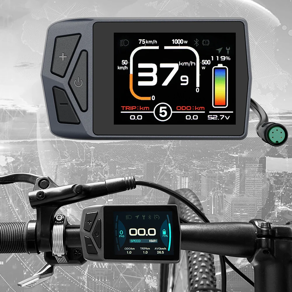 B02U Ips Display For BAFANG BBS01 02 ForBBSHD Ulart Motor Bluetooth Display Bafang LCD 850C Display For Bafang Drive Motor
B02U Ips Display For BAFANG BBS01 02 ForBBSHD Ulart Motor Bluetooth Display Bafang LCD 850C Display For Bafang Drive Motor