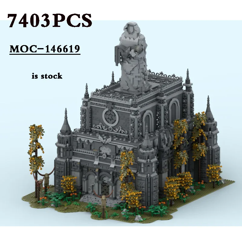 MOC-146619 Eldon Ring Tomb of Heroes Medieval Building Model 7403PCS Building Blocks Adult Toys DIY Birthday Present Christmas
MOC-146619 Eldon Ring Tomb of Heroes Medieval Building Model 7403PCS Building Blocks Adult Toys DIY Birthday Present Christmas