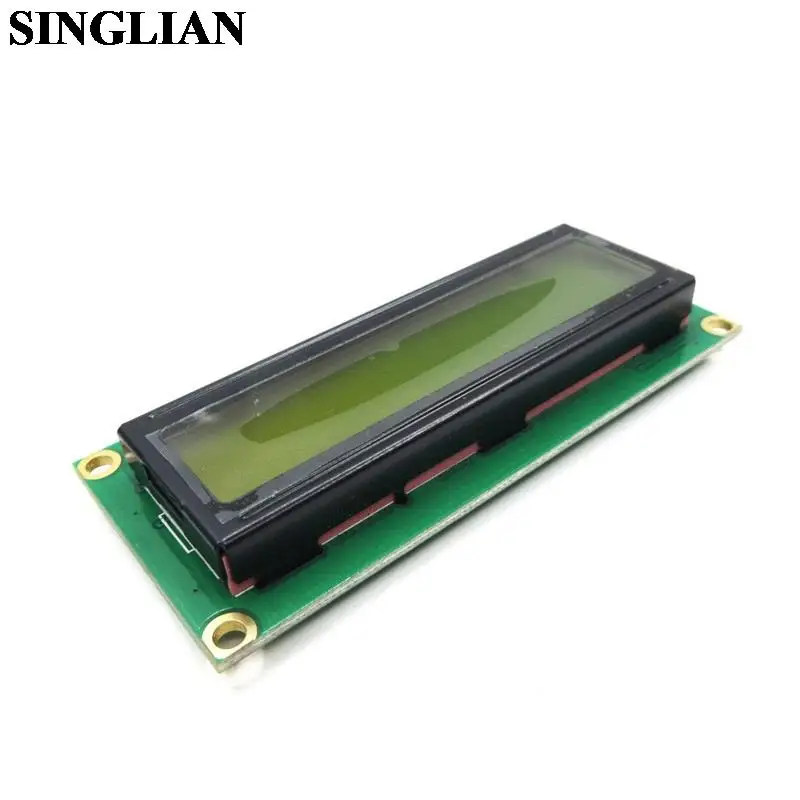 LCD1602 1602A-3.3V/5V Module Green Screen 16x2 Character LCD Display Module With Blacklight Liquid Crystal Display For Arduino
LCD1602 1602A-3.3V/5V Module Green Screen 16x2 Character LCD Display Module With Blacklight Liquid Crystal Display For Arduino