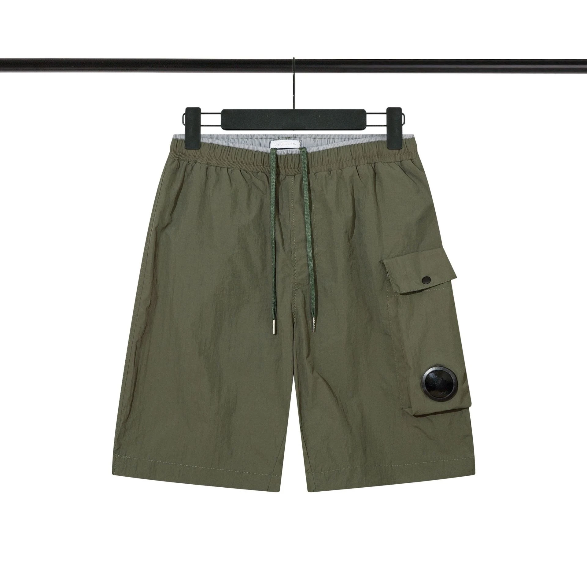 

European American Casual Nylon Shorts Men's British Style CP Lens Youth Short Pants Outdoor Hiking Sports Mens Cargo Shorts
