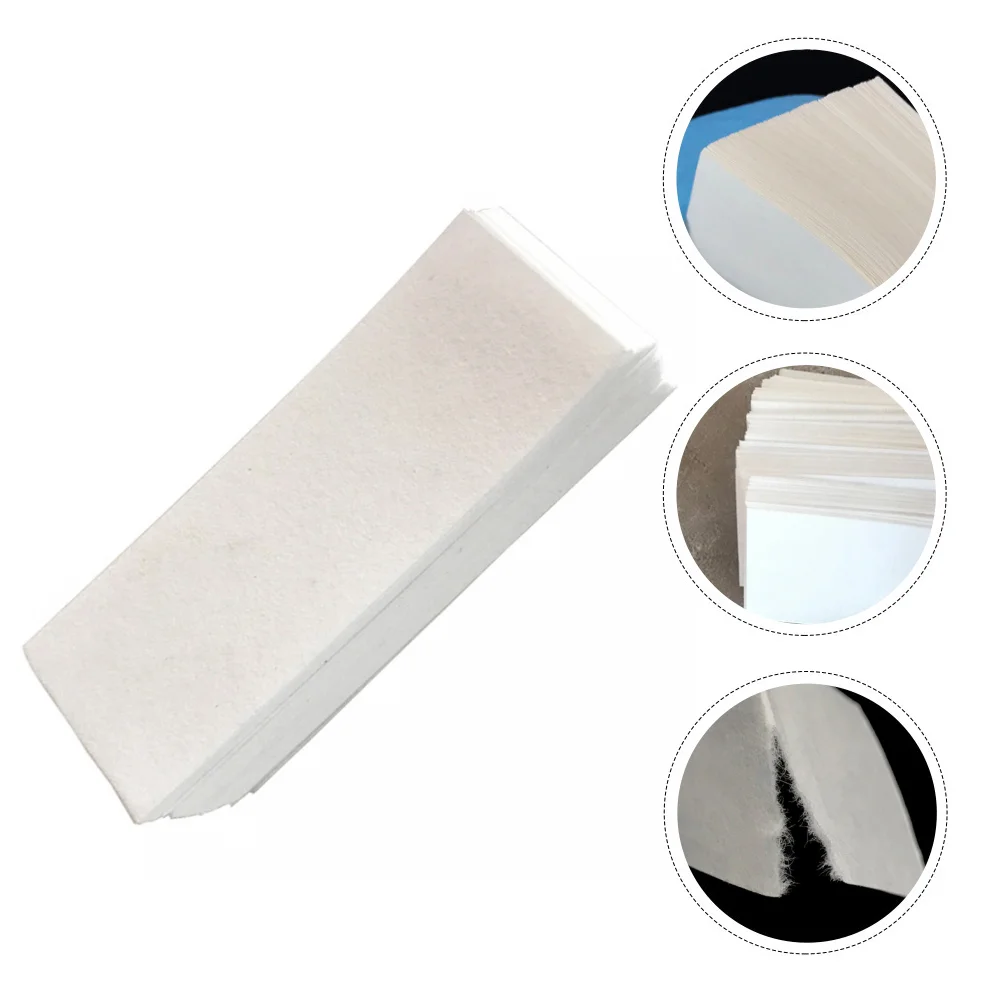 

6 Sets Laboratory Absorbent Paper Science Papers Dust Removal Blotting Strips Neutral Cotton Absorbing Chemistry