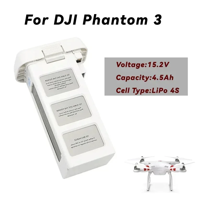 

4500mAh 15.2V Phantom 3 SE Intelligent Flight LiPo Battery for DJI Phantom 3 SE Advanced Standard RC Drone