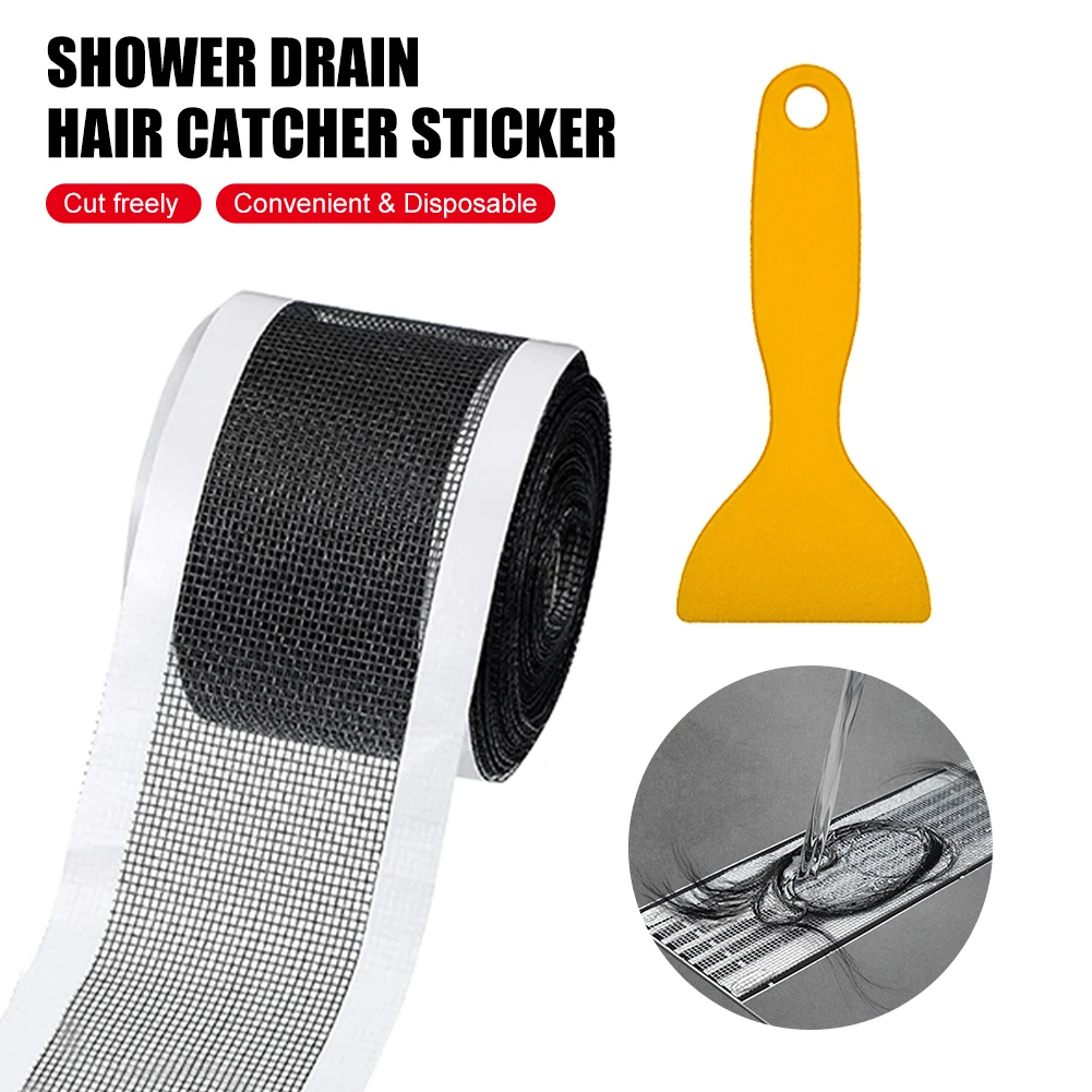 5/10 Meter Shower Floor Drain Filter Hair Catcher Strainer Kitchen Sink Sewer Outfall Stopper Bathroom Mesh Stickers Disposable
5/10 Meter Shower Floor Drain Filter Hair Catcher Strainer Kitchen Sink Sewer Outfall Stopper Bathroom Mesh Stickers Disposable