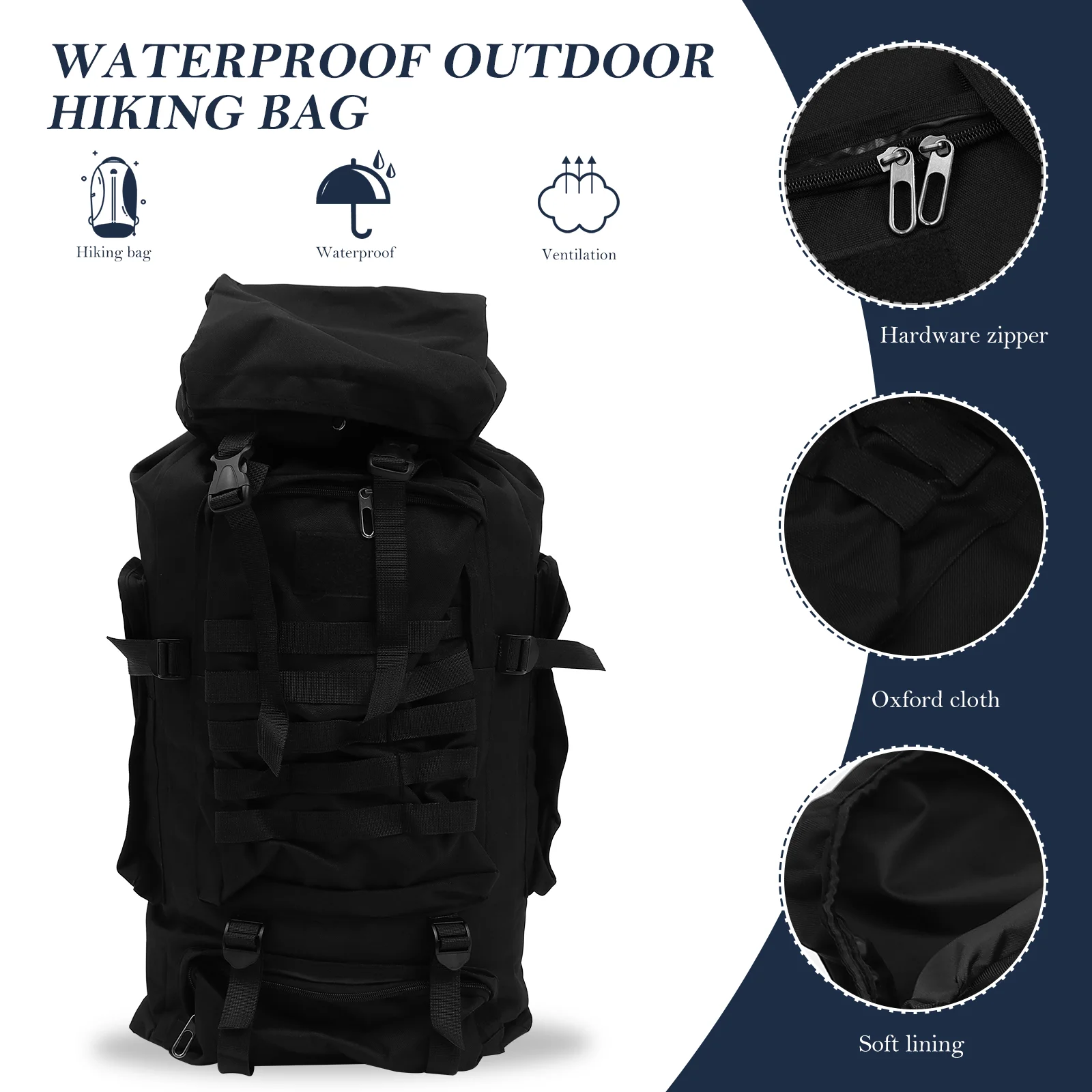 

Backpack Camping Outdoor Duffel Bags for Traveling Multifunction Practical Mountaineering Uniforms