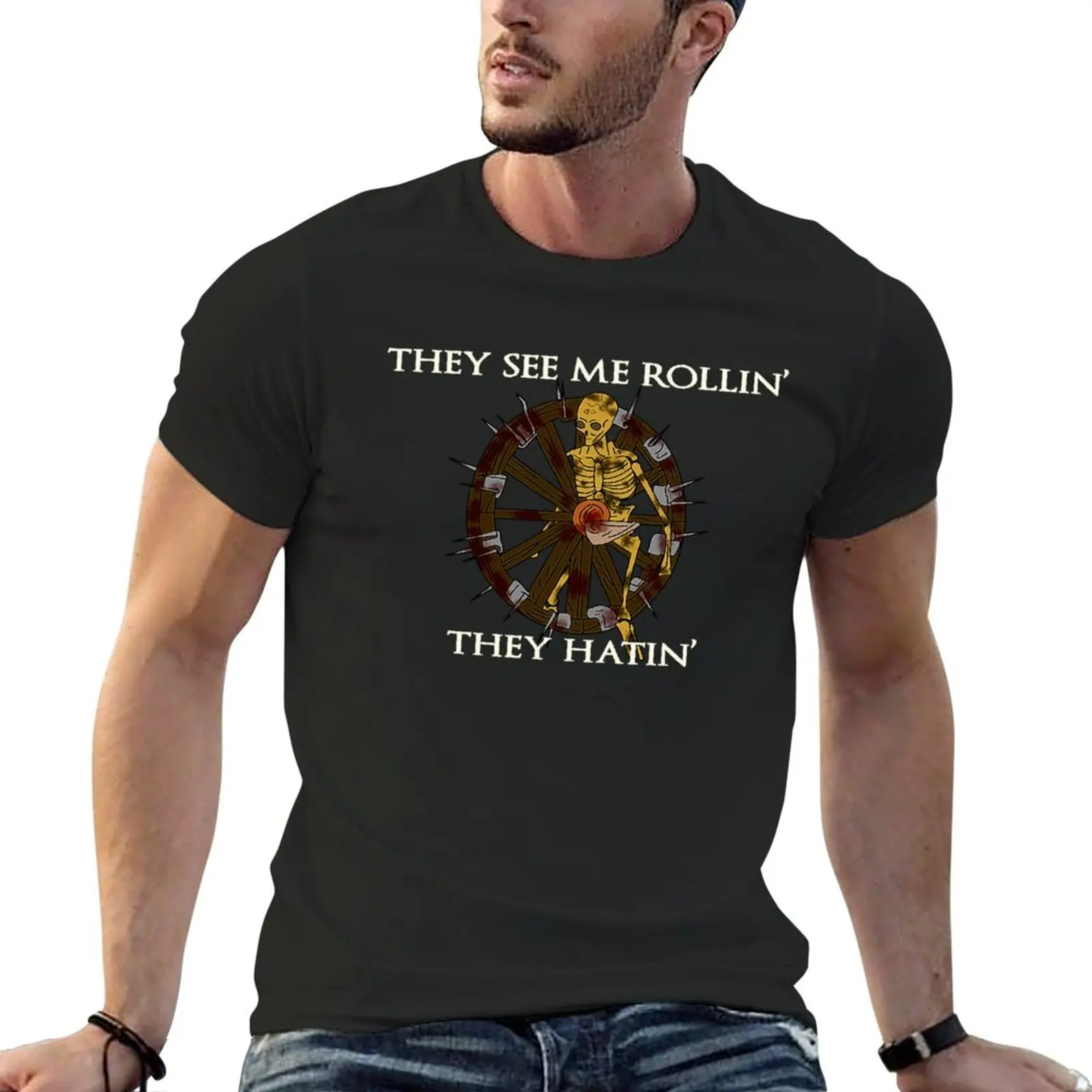 Browheel Rollin' T-Shirt summer tops vintage clothes sports fans korean fashion funny t shirts for men
Browheel Rollin' T-Shirt summer tops vintage clothes sports fans korean fashion funny t shirts for men