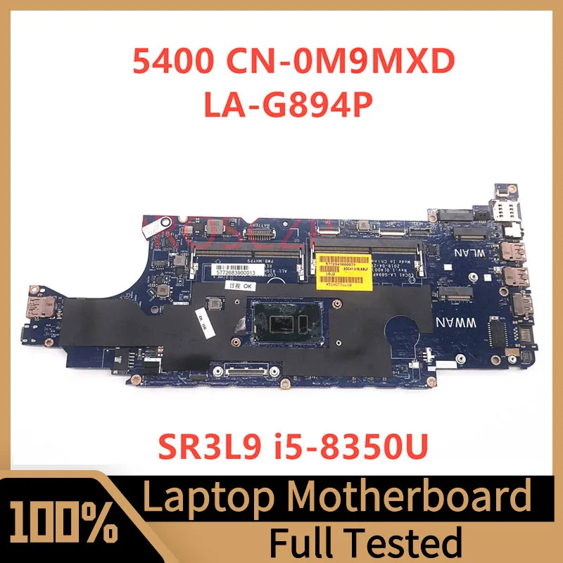 Mainboard CN-0M9MXD 0M9MXD M9MXD For DELL 5400 Laptop Motherboard With SR3L9 i5-8350U CPU LA-G894P 100% Full Tested Working Well
Mainboard CN-0M9MXD 0M9MXD M9MXD For DELL 5400 Laptop Motherboard With SR3L9 i5-8350U CPU LA-G894P 100% Full Tested Working Well