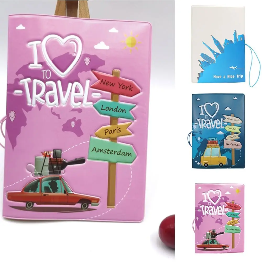 Cute Pattern Print Leather Passport Holder Airplane Check-in Card Case Certificate Storage Bag Ticket Holder Multifunctional
Cute Pattern Print Leather Passport Holder Airplane Check-in Card Case Certificate Storage Bag Ticket Holder Multifunctional