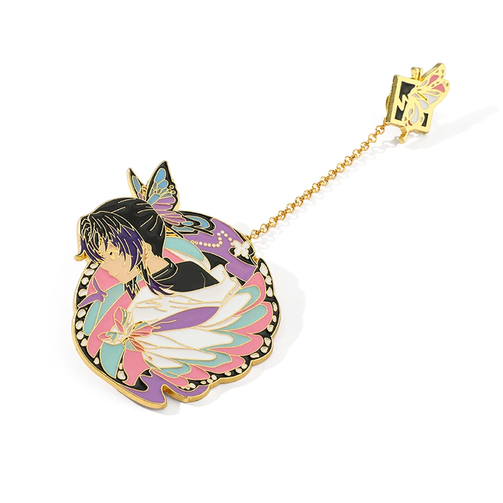 Demon Slayer Figure Badge Brooch