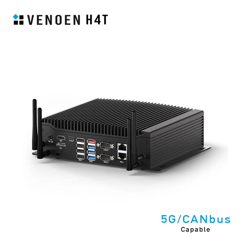 5G Module Canbus GPIO Fanless Mini PC Venoen I5 10210U 4xRS485 Three Display Port Sim Card Slot NVME WIFI6 Industrial Automatic
5G Module Canbus GPIO Fanless Mini PC Venoen I5 10210U 4xRS485 Three Display Port Sim Card Slot NVME WIFI6 Industrial Automatic