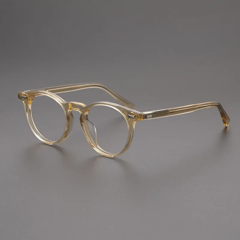 Retro round acetate glasses frame men Japan designer brand optical eyewear Myopia reading women prescription eyeglasses
Retro round acetate glasses frame men Japan designer brand optical eyewear Myopia reading women prescription eyeglasses
