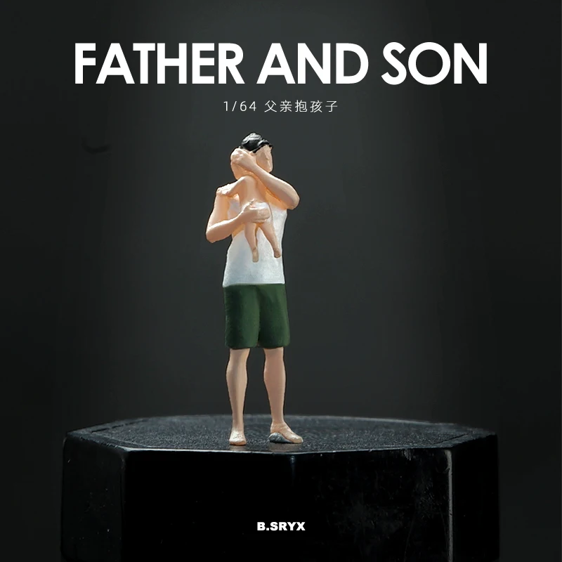 1/64 Miniature Figure Model Father Holding Baby 3D Resin Printing Handpainted Miniature Scene Micro Creative Photography
1/64 Miniature Figure Model Father Holding Baby 3D Resin Printing Handpainted Miniature Scene Micro Creative Photography