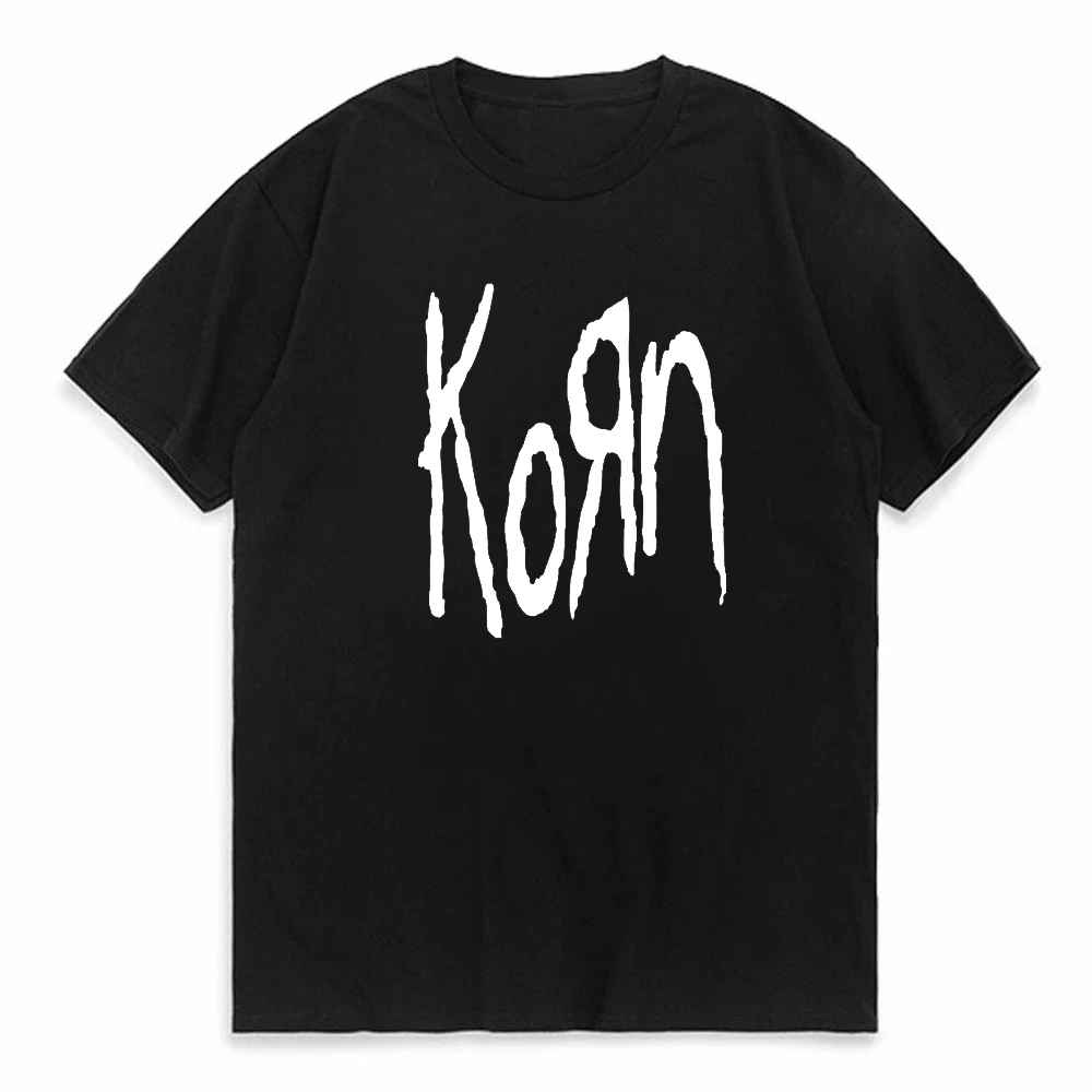 Korn Music Concert Rock Band T Shirt Men's Vintage Metal Gothic T-Shirt Korn World Tour Short Sleeve T Shirts
Korn Music Concert Rock Band T Shirt Men's Vintage Metal Gothic T-Shirt Korn World Tour Short Sleeve T Shirts