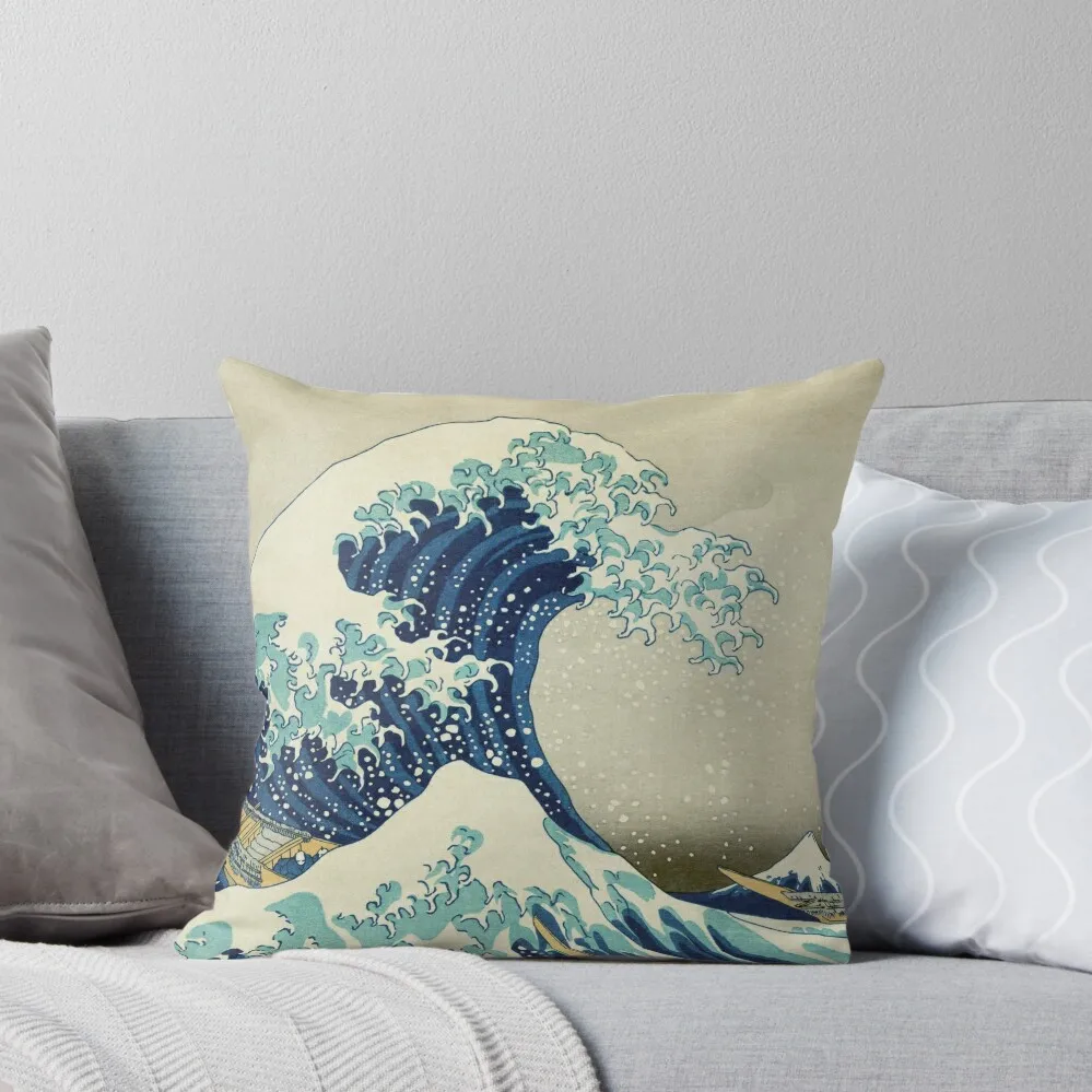 The Great Wave off Kanagawa - Hokusai 1829–1833 Throw Pillow Decorative pillowcase Christmas Pillowcase
The Great Wave off Kanagawa - Hokusai 1829–1833 Throw Pillow Decorative pillowcase Christmas Pillowcase
