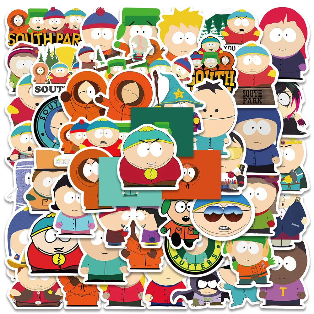 

50pcs Funny Cartoon Anime Characters Graffiti Stickers For Laptop Phone Guitar Luggage Diary Waterproof Vinyl Decals