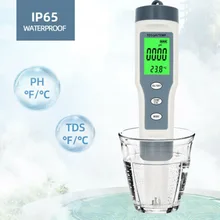 EZ9901 Digital TD S PH Meter 3in1 Water Quality Tester Pen 0.00 0-14 PH Measurement Range 1-19999 PPM For Aquarium Swimming Pool
EZ9901 Digital TD S PH Meter 3in1 Water Quality Tester Pen 0.00 0-14 PH Measurement Range 1-19999 PPM For Aquarium Swimming Pool
