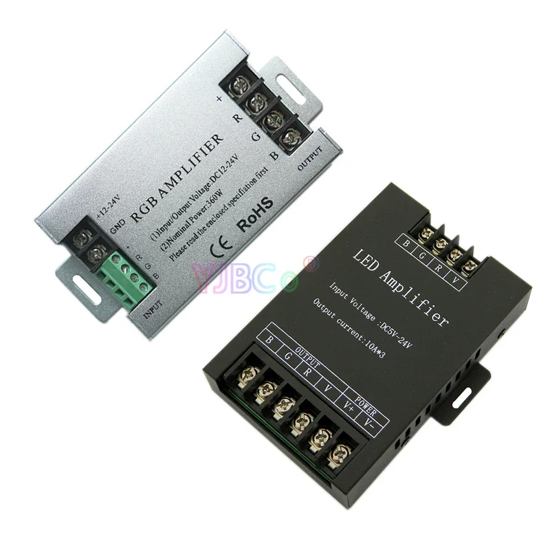 5V-24V 12V DC Iron shell 360W RGB led Amplifier Controller Signal Repeater 360W for 3528 2835 5050 RGB Led strip light
5V-24V 12V DC Iron shell 360W RGB led Amplifier Controller Signal Repeater 360W for 3528 2835 5050 RGB Led strip light