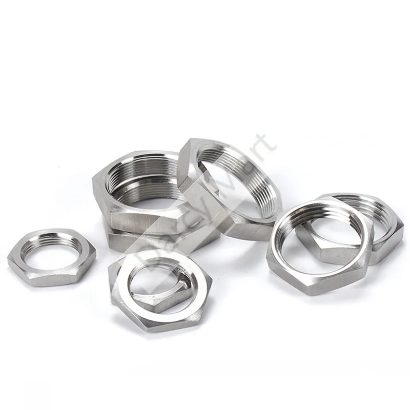 1/8" 1/4" 3/8" 1/2" 3/4" 1" 1-1/4" 1-1/2" 2"BSP Female Thread Hex Lock Nut Pipe Fitting 304 Stainless Steel Tighten Nuts
1/8" 1/4" 3/8" 1/2" 3/4" 1" 1-1/4" 1-1/2" 2"BSP Female Thread Hex Lock Nut Pipe Fitting 304 Stainless Steel Tighten Nuts