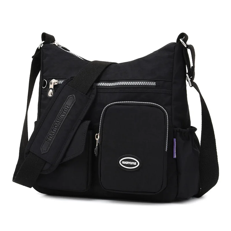 

Shoulder Bag New Nylon Crossbody Travel Casual Handbag For Woman High-Quality Messenger Versatile Luxury Exquisite Multicolored