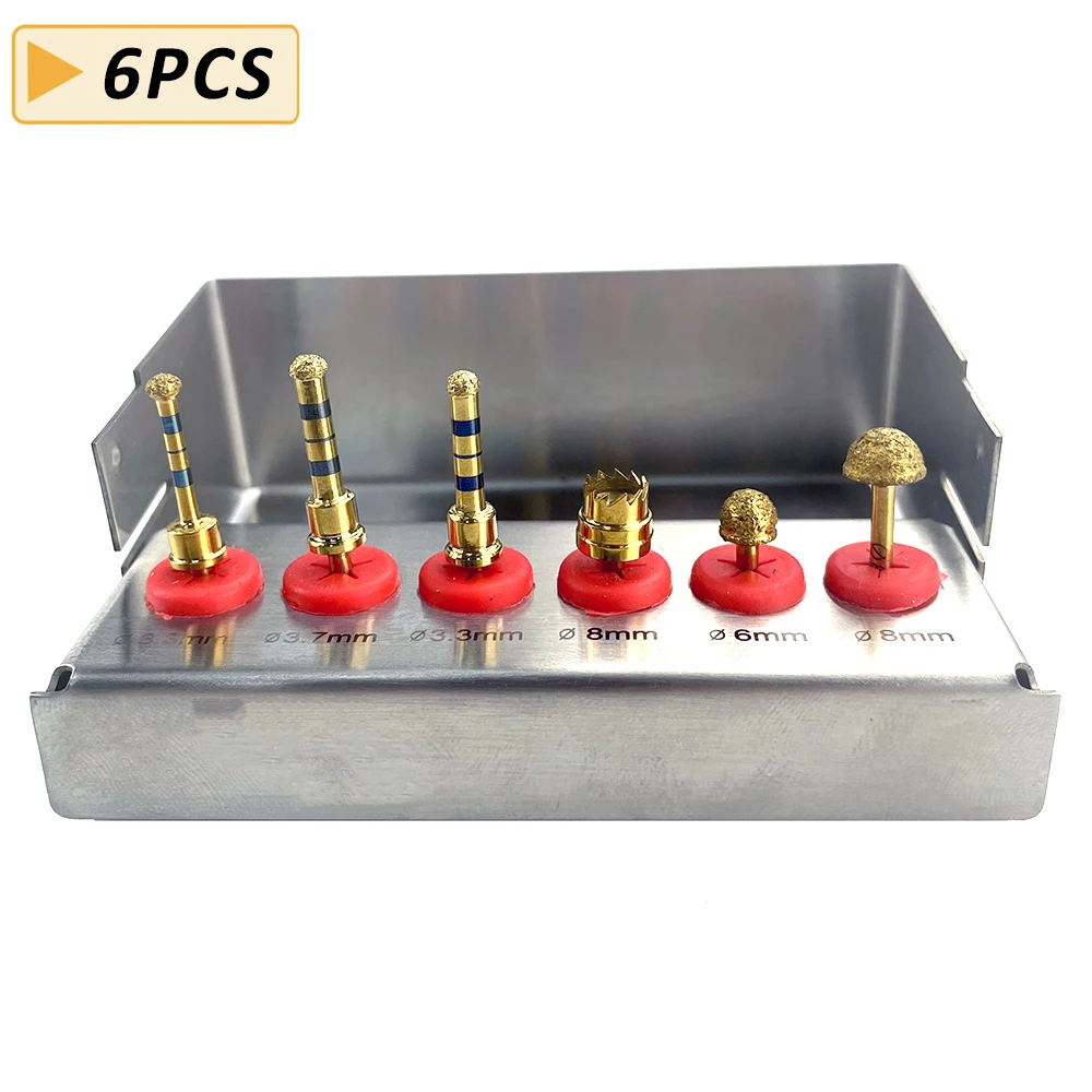1Set New Dental Sinus Lift Membrane Diamond Coated Bur Drills Lateral Approach Reamer Kit
1Set New Dental Sinus Lift Membrane Diamond Coated Bur Drills Lateral Approach Reamer Kit