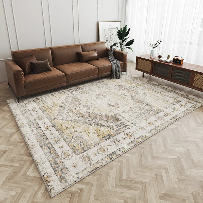 Nordic Carpet for Living Room Ethnic Light Luxury Tea Table Floor Mat Bedroom Persian Area Rugs Anti-skid Bedside Floor Mat
Nordic Carpet for Living Room Ethnic Light Luxury Tea Table Floor Mat Bedroom Persian Area Rugs Anti-skid Bedside Floor Mat