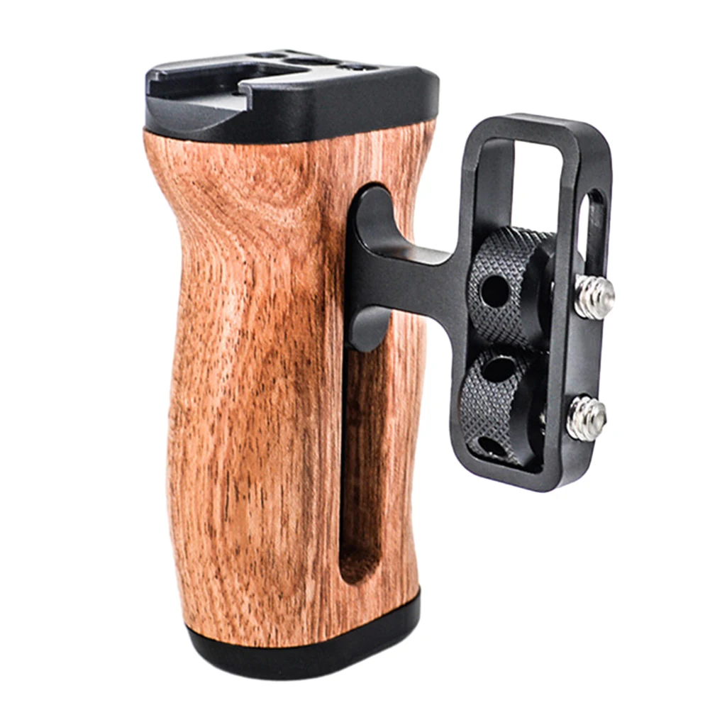 Camera Rabbit Cage Wooden Side Grip Handle Universal DSLR Camera Handle Comfortable Grip Experience Lightweight and Portable
Camera Rabbit Cage Wooden Side Grip Handle Universal DSLR Camera Handle Comfortable Grip Experience Lightweight and Portable