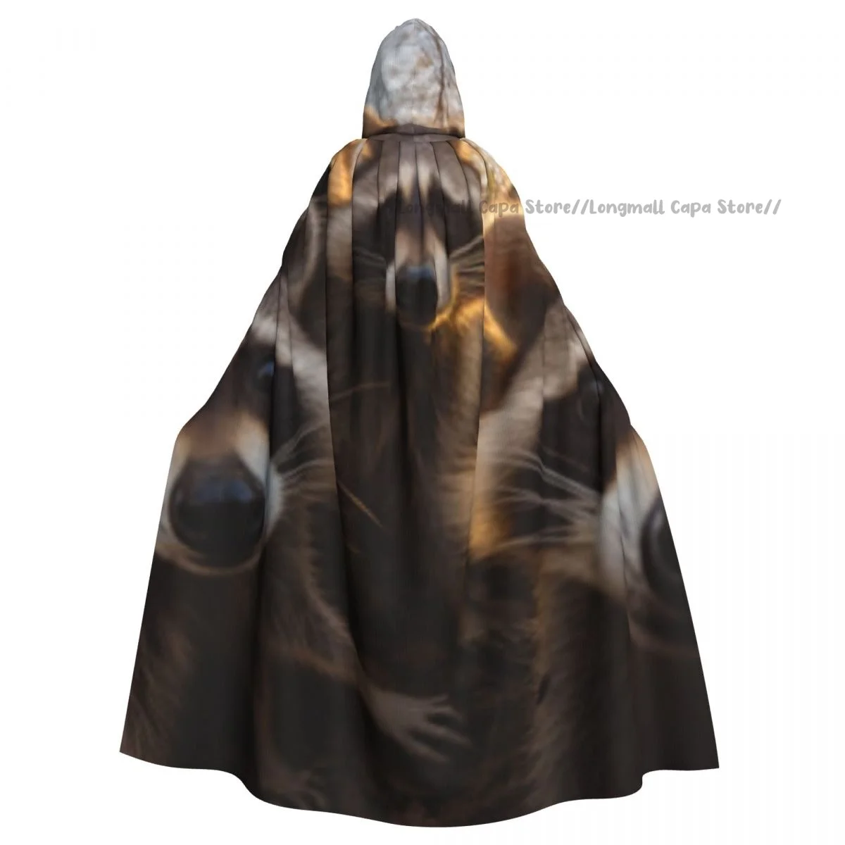 Adult Vampire Cape Hooded Robe Cute Raccoons Selfie Highlights Halloween Cloak Full Length Cosplay
Adult Vampire Cape Hooded Robe Cute Raccoons Selfie Highlights Halloween Cloak Full Length Cosplay