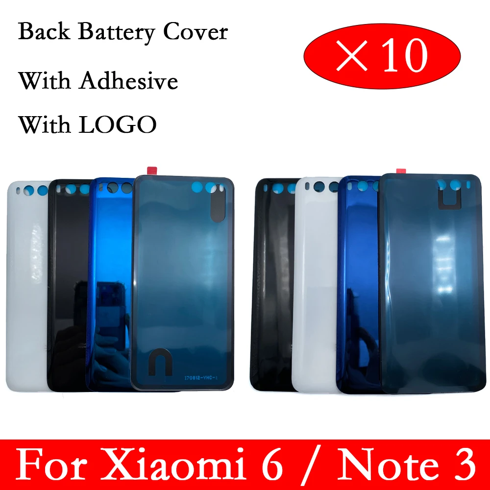 10 шт., задняя крышка батарейного отсека для Xiaomi Mi 6 Note 3 
10 шт., задняя крышка батарейного отсека для Xiaomi Mi 6 Note 3