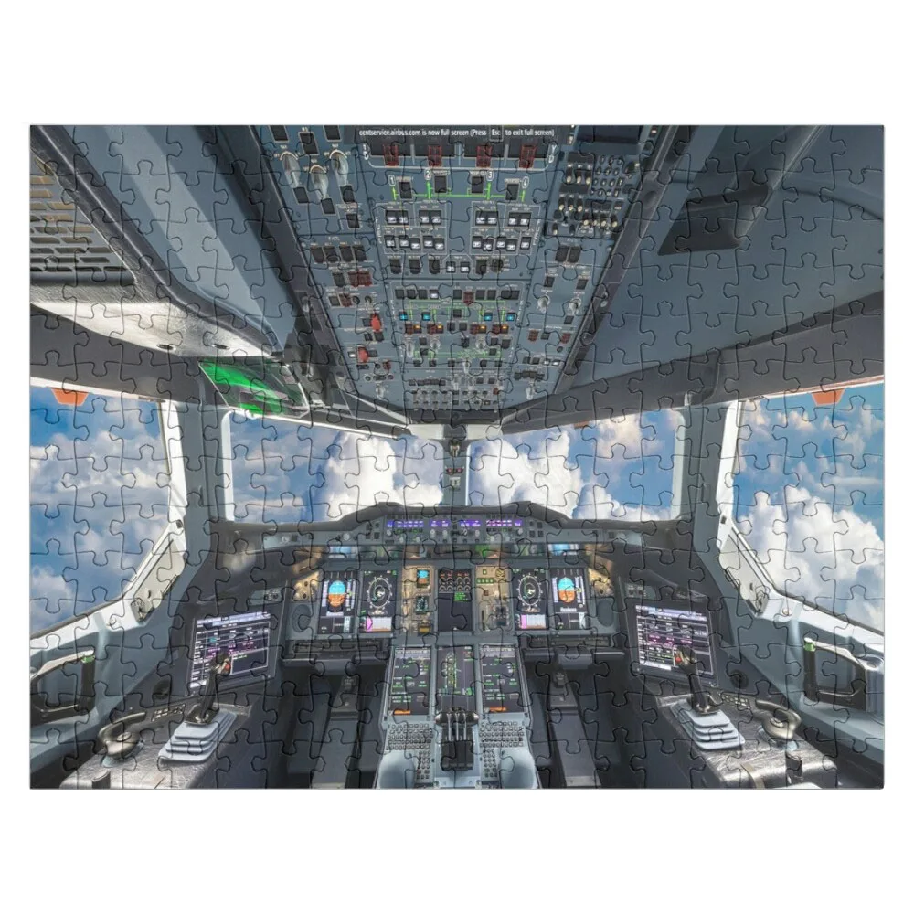 

Airbus A380 Cockpit Jigsaw Puzzle Puzzle For Children Wooden Jigsaw Puzzles Personalized Name Puzzle Custom Wooden Gift