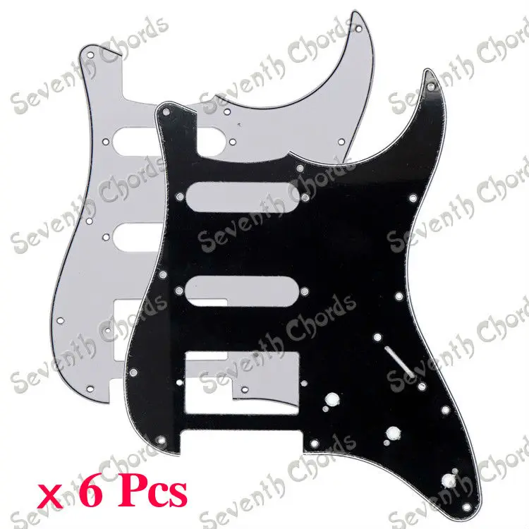 6 шт. 3-слойная накладка на гитару SSH с 11 отверстиями, Накладка для защиты от царапин для электрогитары ST FD-белый и черный на выбор
6 шт. 3-слойная накладка на гитару SSH с 11 отверстиями, Накладка для защиты от царапин для электрогитары ST FD-белый и черный на выбор