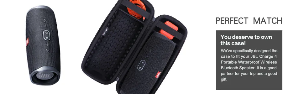Speaker Case for JBL Charge 4 Protective Storage Bag for Portable Waterproof Wireless Bluetooth Speaker(Case only!) Speaker Case for JBL Charge 4 Protective Storage Bag for Portable Waterproof Wireless Bluetooth Speaker(Case only!)